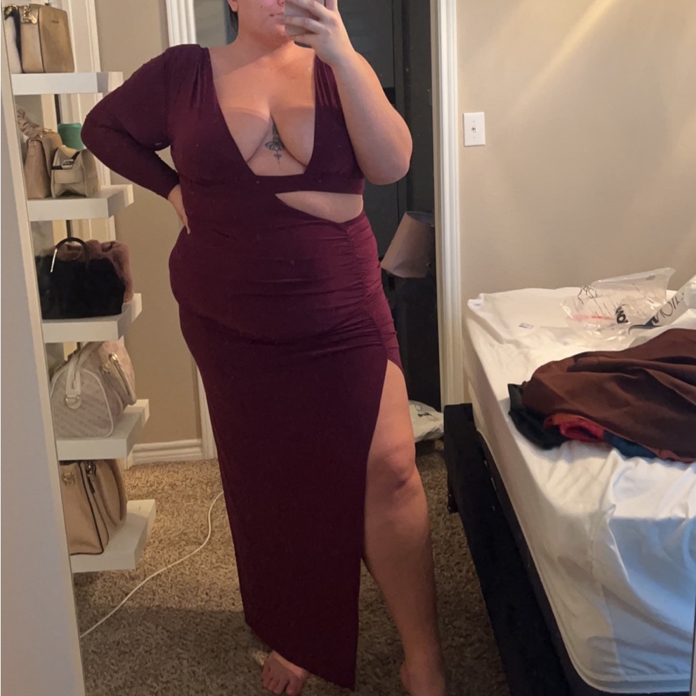 Purple elegant dress💜